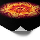 悪魔の大理石 – パターン ポスター (角)