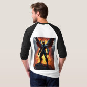 悪魔の天使の糸：あなたの内なる強さを解き放つ Tシャツ (裏面フル)