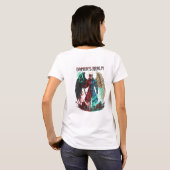 悪魔の天使ゲーマーアバター レルムTシャツ Tシャツ (裏面フル)