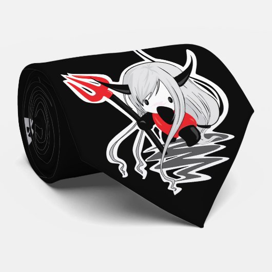 悪魔の女の子 ネクタイ (ロール)