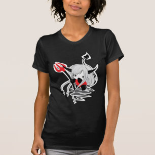 悪魔の女の子 Tシャツ