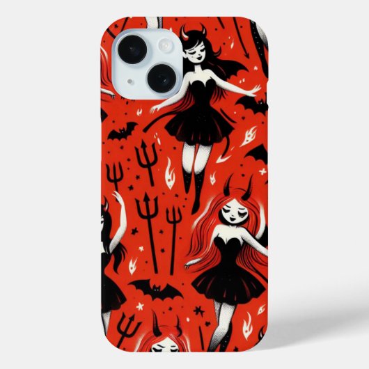 悪魔の娘たち Case-Mate iPhoneケース (裏面)