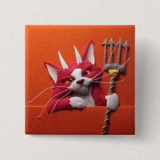 悪魔の子ネコボタン 缶バッジ