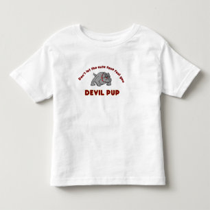 悪魔の子犬 トドラーTシャツ