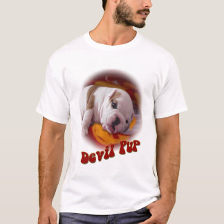 悪魔の子犬 Tシャツ
