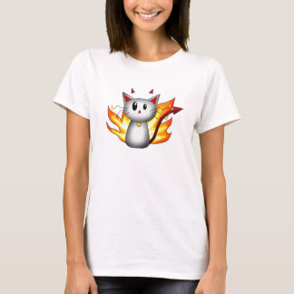 悪魔の子猫 Tシャツ