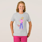 悪魔の少女 Tシャツ (正面フル)
