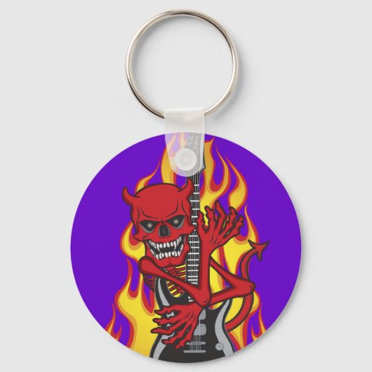 悪魔の岩 キーホルダー (正面)