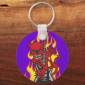 悪魔の岩 キーホルダー (正面)