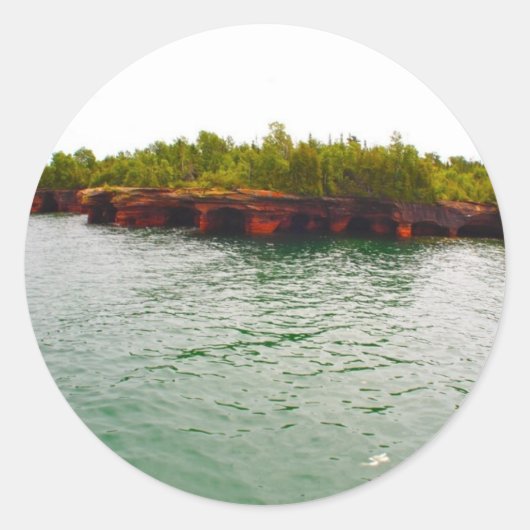 悪魔の島 ラウンドシール (正面)