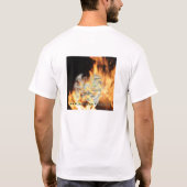 悪魔の川は悪魔のTシャツを扱う Tシャツ (裏面)