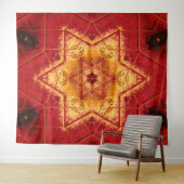 悪魔の床 – パターン タペストリー (インサイチュ(横))