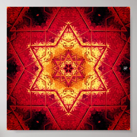 悪魔の床 – パターン ポスター (正面)