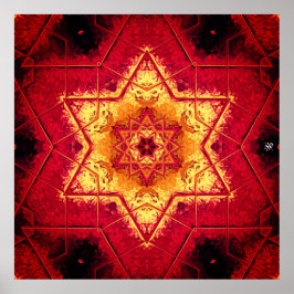 悪魔の床 – パターン ポスター