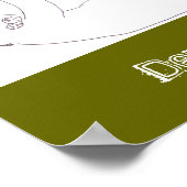 悪魔の怠慢を見せつける ポスター (角)