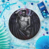 悪魔の悔やみや弔慰 ペーパープレート (パーティー)