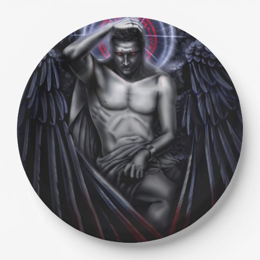 悪魔の悔やみや弔慰 ペーパープレート (正面)