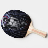 悪魔の悔やみや弔慰 卓球ラケット (横)