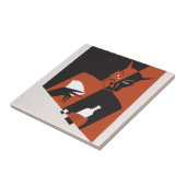 『悪魔の悪徳』セラミック瓦 タイル (側面)