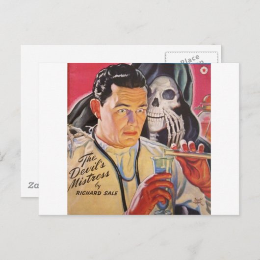 悪魔の愛人 ポストカード (正面/裏面)
