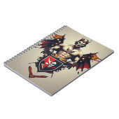 悪魔の戦士 ノートブック (左側)
