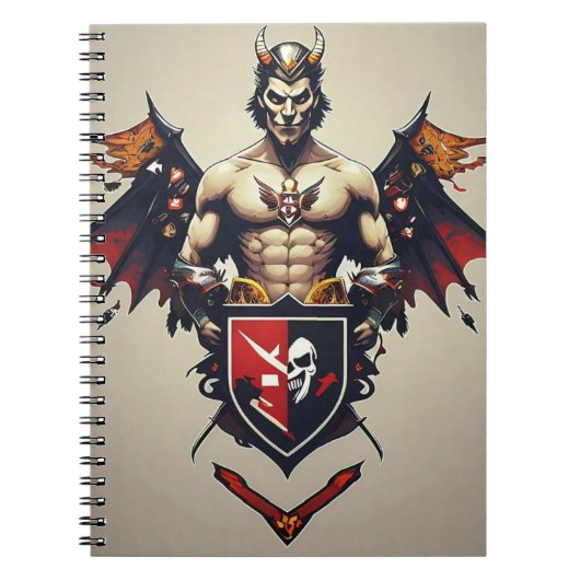 悪魔の戦士 ノートブック (正面)