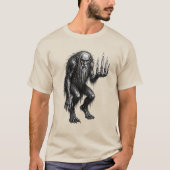 悪魔の手の中の五つの光 Tシャツ (正面)