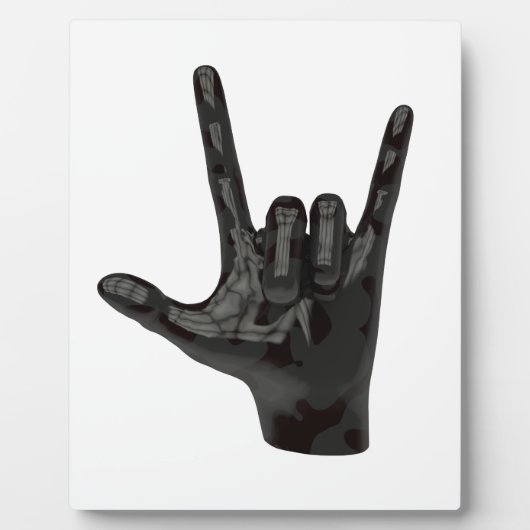 悪魔の手 フォトプラーク (正面)