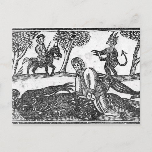 悪魔の振り回し ポストカード (正面)