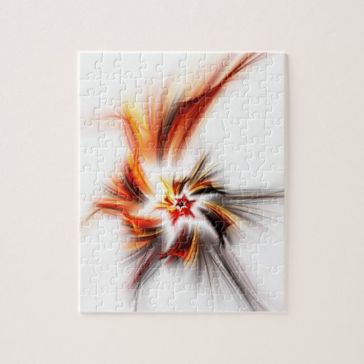 悪魔の星-フラクタルの芸術のパズル ジグソーパズル (縦)