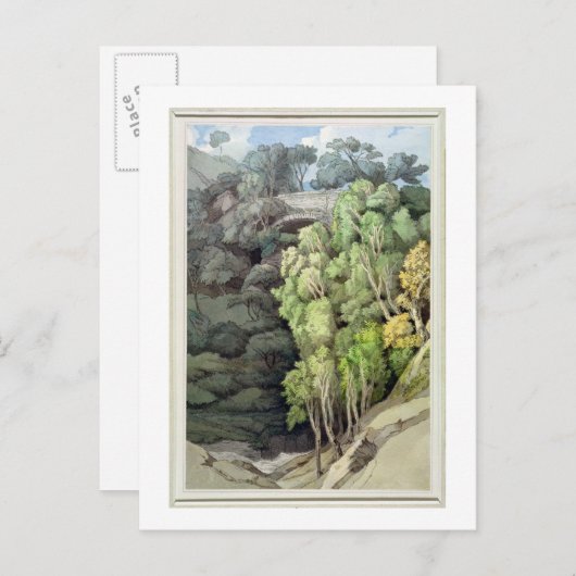 悪魔の橋, 1810 (ペンとインクを含む1810) ポストカード (正面/裏面)