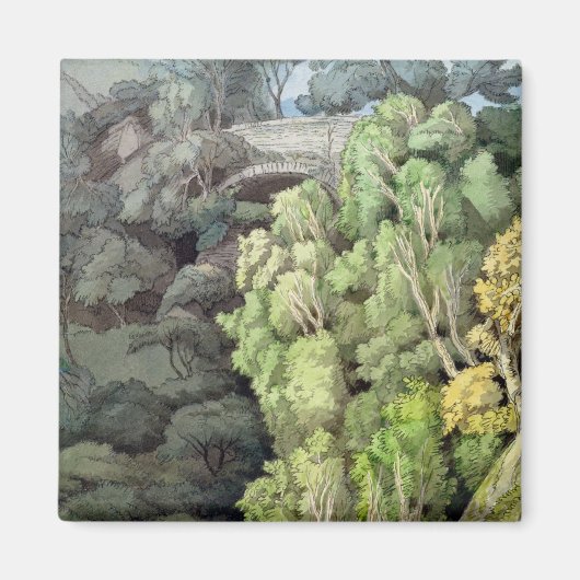 悪魔の橋, 1810 (ペンとインクを含む1810) マグネット (正面)