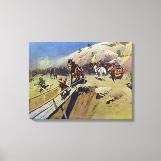 悪魔の橋， 1931 キャンバスプリント (正面)