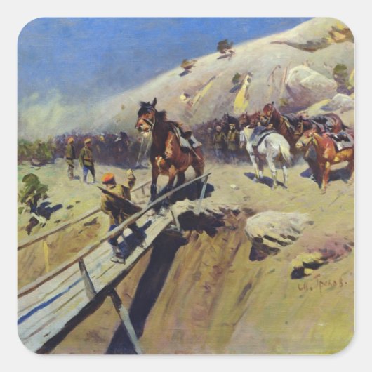 悪魔の橋， 1931 スクエアシール (正面)