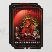 悪魔の歓喜Ⅱ ハロウィンパーティーの招待状 招待状 (正面/裏面)