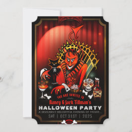 悪魔の歓喜Ⅱ ハロウィンパーティーの招待状 招待状