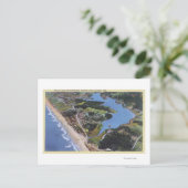 悪魔の湖の空中表示 ポストカード (スタンド正面)