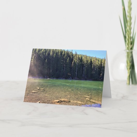 悪魔の湖、または カード (正面)