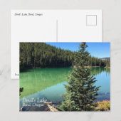 悪魔の湖、または ポストカード (正面/裏面)