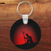 悪魔の熟考 キーホルダー (正面)