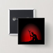 悪魔の熟視 缶バッジ (正面&裏面)