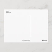 悪魔の猫 ポストカード (裏面)