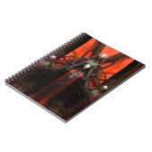 悪魔の生き物の暗いファンタジーホラー ノートブック (左側)