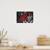 悪魔の生き物；デュアルモンスター対決 ポスター (キッチン)