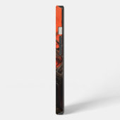 悪魔の生物 ダークファンタジーホラー iPhoneケース (左側面)