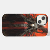 悪魔の生物 ダークファンタジーホラー iPhoneケース (裏面横)