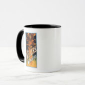 悪魔の疑問に思装着をしたKellarの魔法 マグカップ (正面左)