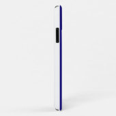 悪魔の眼からの保護(ギリシャ国旗のストライプ) Case-Mate iPhoneケース (裏面/右)