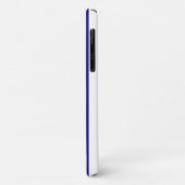 悪魔の眼からの保護(ギリシャ国旗のストライプ) Case-Mate iPhoneケース (裏面/左)