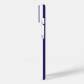 悪魔の眼からの保護(ライトブルーストライプの) Case-Mate iPhoneケース (裏面 / 左)